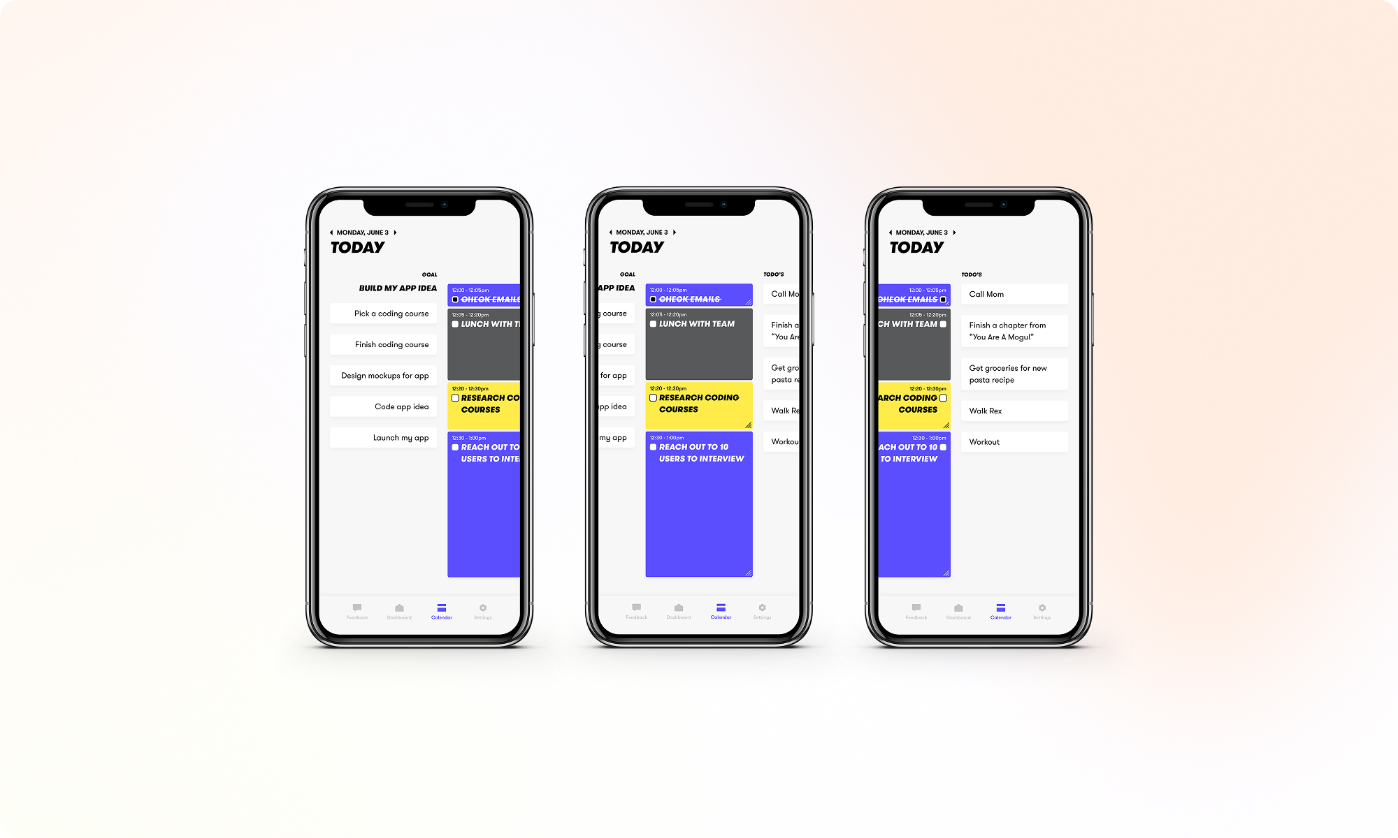 Mogul App Calendar