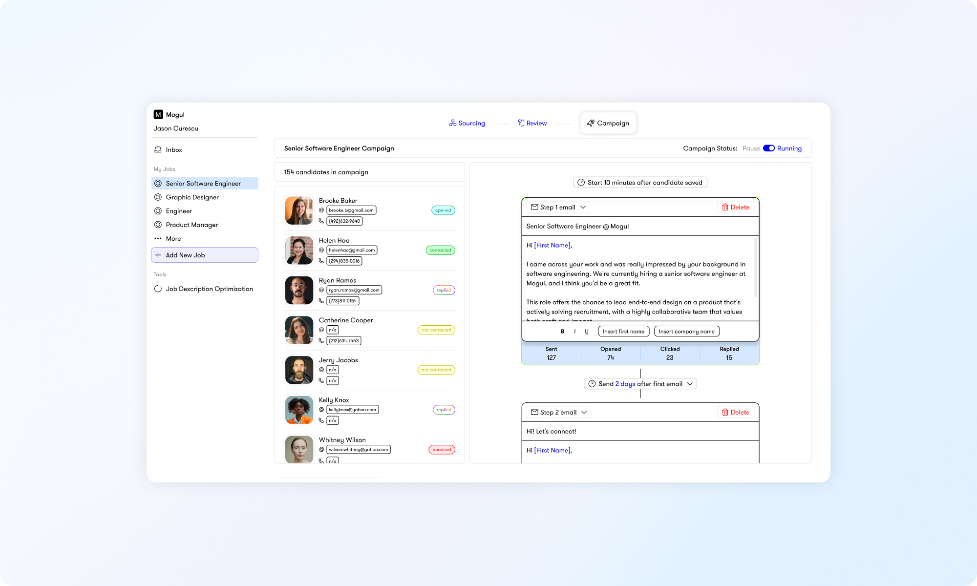 Mogul Recruiter Campaign
            